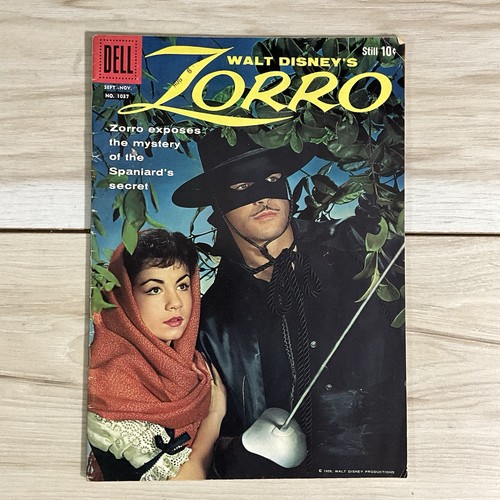 Zorro four color 1037 - color, 1959