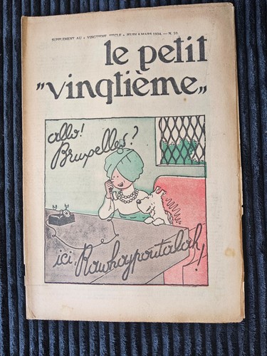 Tintin petit vingtième - tintin,