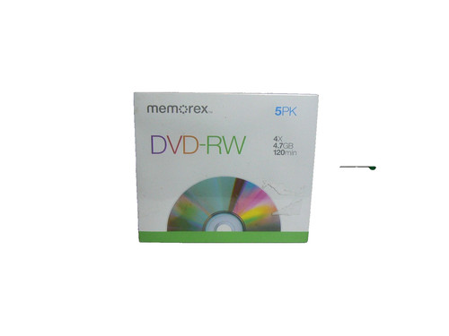 Pack dvd memorex 4 - dvd-rw,