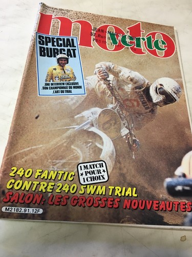 Moto verte 1981 - 91, burgat