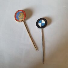 2 épingles épinglettes UEFA football BMW voiture pour cravate ou veste style pin