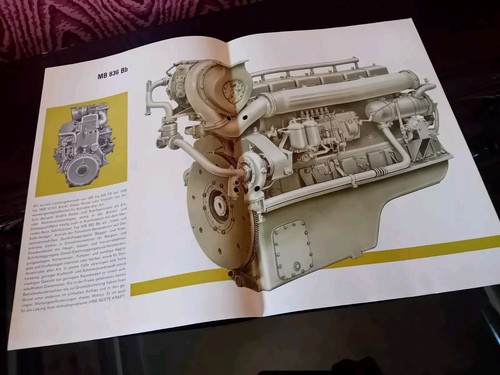Mercedes benz 836 moteur - mb,