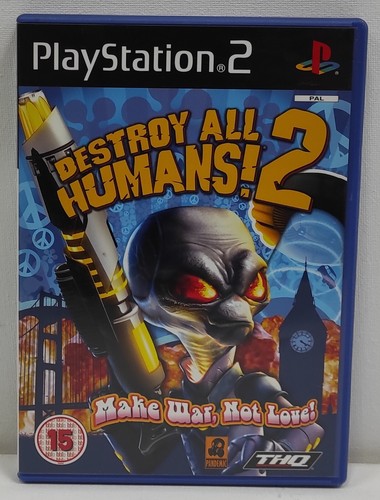 Destroy all humans jeu - destroy,
