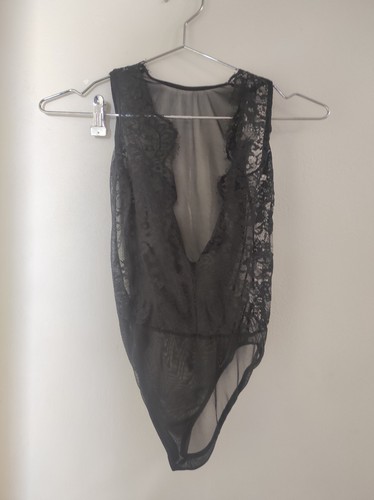 Body femme noir - , dentelle