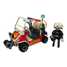 sympa véhicule d'intervention pompier 5398   Playmobil (  caserne , feu   ) 0586