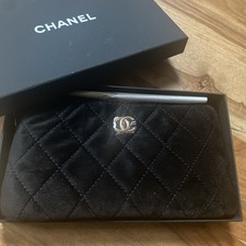 CHANEL POCHETTE/PORTE MONNAIE NOIR