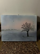 Tableau Paysage Signé