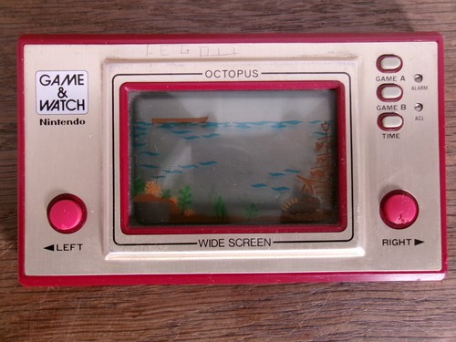 Game watch nintendo octopus - watch,