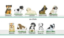2016 LES CHIOTS CHIEN FEVE CERAMIQUE MODELE MAT 3D AU CHOIX