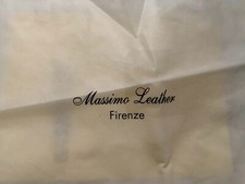 SAC cuir Massimo Firenze NEUF couleur moitié blanc taille M