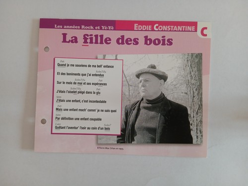 Carte fiche eddie - fiche,