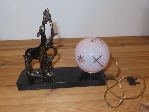 Lampe chevet art déco - chevet,