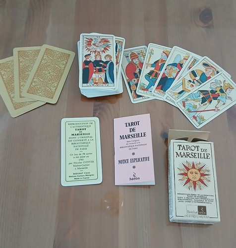 Tarot marseille jeu 78 - marseille, de