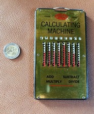 Ancienne Machine à calculer WIZARD 1965