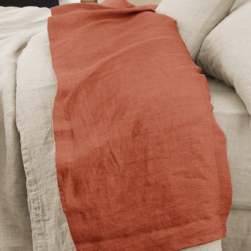 Drap plat 270x300 lin - drap,