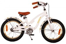 Miracle 16 PO Vélo Enfant Blanc 4-6 Ans Vélo Frein À Main/Retour