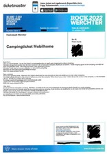 ticket camping Mobilhome