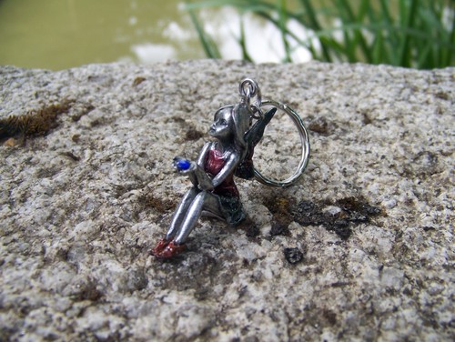 13596 porte cle figurine - porte,
