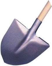 Pelle Aluminium Plume Argent C/Poignée