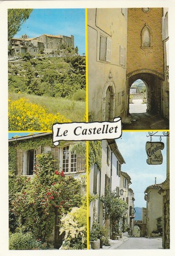 Cpsm castelet carte - 83,
