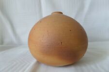 VASE BOULE  ANCIEN GRES  flammé signé - 11CM