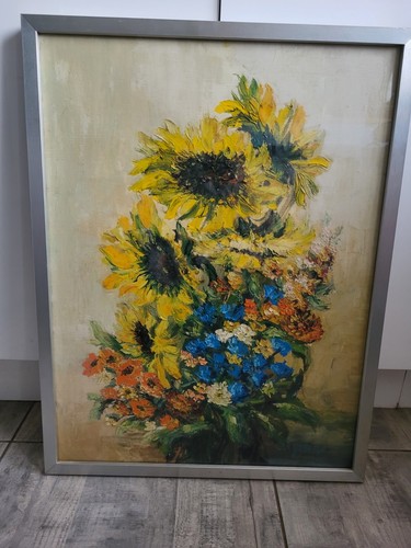 Superbe tableau huile sur - tableau,