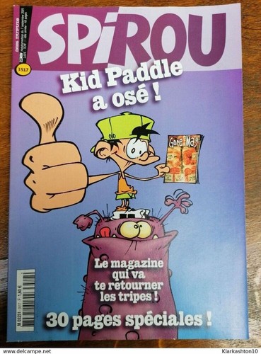 Spirou 3517 kid paddle - n°3517,