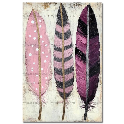 Blush violet feather - blush,