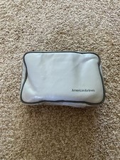 Vintage American Airlines Amenity Travel Kit Gray