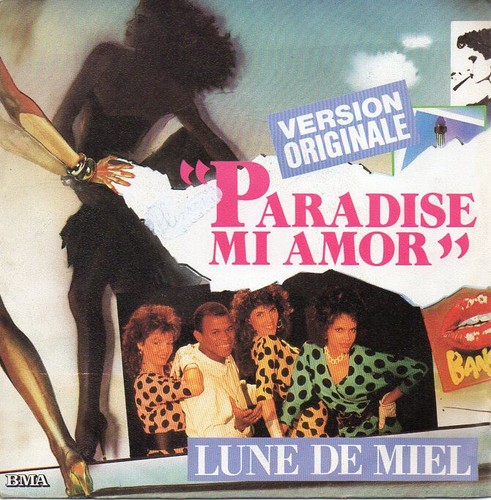 Tours vinyle lune - 45, de