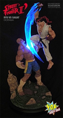 Diorama street fighter ryu - street,