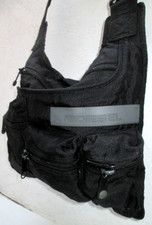 DIESEL Sac à main  toile noire authentique   vintage