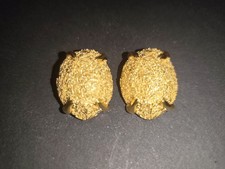 Boucles D’oreilles Vintage Yves Saint Laurent 