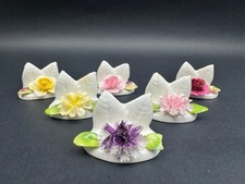 Coalport set 6 porte menus