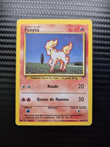 Cartes pokémon ponyta - cartes,