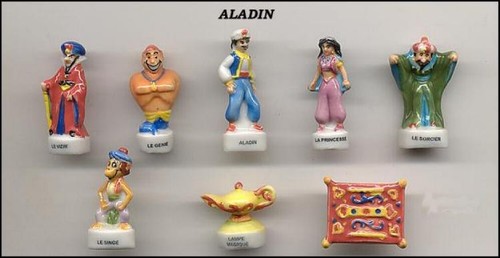 Aladino aladin lot figurines - aladino, 8