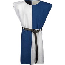 Tunique Moyen Âge Heraldic Tabard Checkerd Pattern Costume Reenactment Cosplay