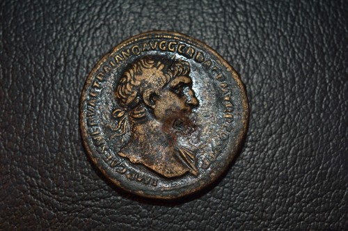 Sesterce trajan rome - sesterce,