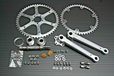 PEDALIER & BDP VELO SPECIALITES TA CRITERIUM 1500 52/48 OLD CRANKSET & BB 1960