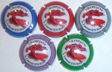 Capsule de Champagne : Extra  !!! Les 5  ETCHART Laurent , 2019 !!!!