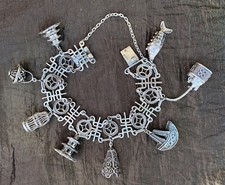 RARE Ancien Bracelet Argent