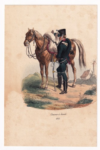 Régiment chasseur cheval - régiment, à