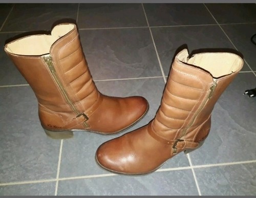Bottes kickers femme cuir - bottes, 40
