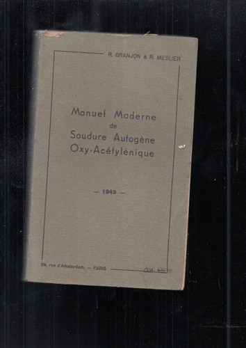 Livre manuel moderne - moderne, de