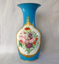 Vase polychrome et or -