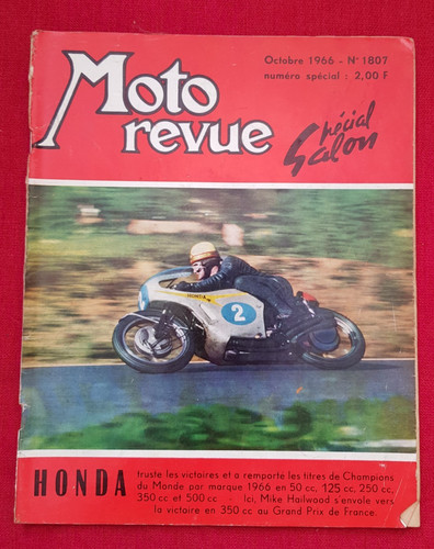 Moto revue spécial salon - moto, 1966