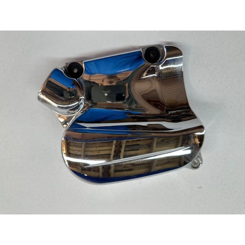 Couvercle moteur chromé droit - couvercle,