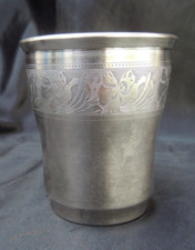 Timbale argent massif poinçon