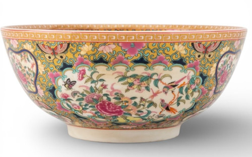 Vintage style chinese rose - style,