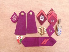 SERVICE SANTE Lot insignes